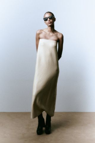 Zara + Sequin Knit Dress