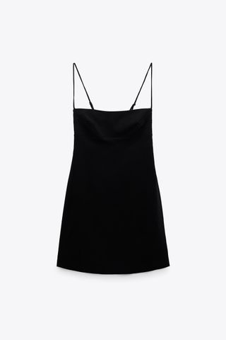 Zara + Fitted Elasticated Dress
