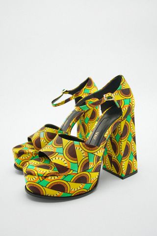 Zara + Platform Chunky Sandals