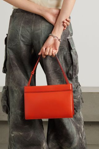 Wandler + + Net Sustain Hannah Leather Shoulder Bag