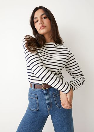 & Other Stories + Breton Stripe Top