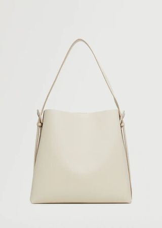 Mango + Buckle Detail Shopper Bag