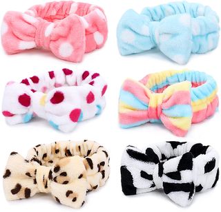 Lades + 6 Pack Bow Hair Band