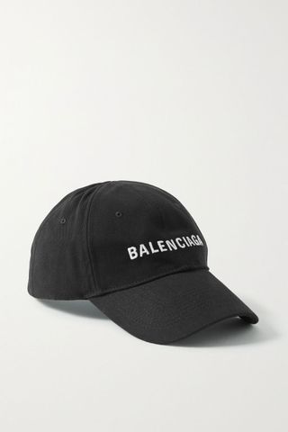 Balenciaga + Embroidered Cotton-Twill Baseball Cap