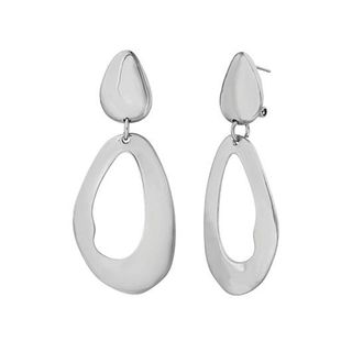 Marla Wynne + Freeform Oval Cutout Drop Earrings