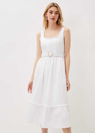 Phase Eight + Tanya Cotton Belted Midaxi Dress