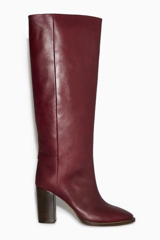 COS + Knee High Leather Boots