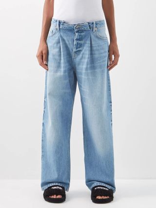 Raey + Fold Organic-Cotton Dad Baggy Boyfriend Jeans