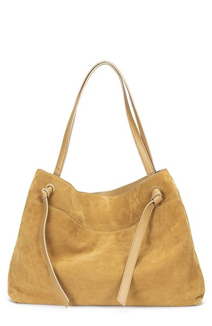 Suede Shoulder Bag