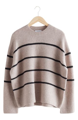 & Other Stories + Stripe Sweater