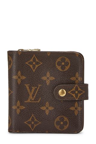 Louis Vuitton + Monogram Canvas Compact Wallet