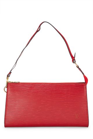 Louis Vuitton + Red Epi Pochette Accessoires