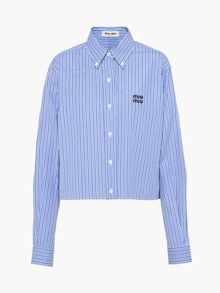 Miu Miu + Poplin Shirt