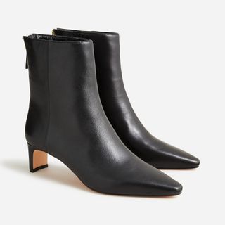 J.Crew + Stevie Ankle Boots in Leather