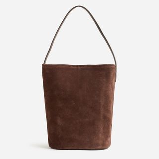 J.Crew + Berkeley Bucket Bag in Leather and Suede