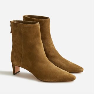 J.Crew + Stevie Ankle Boots in Suede