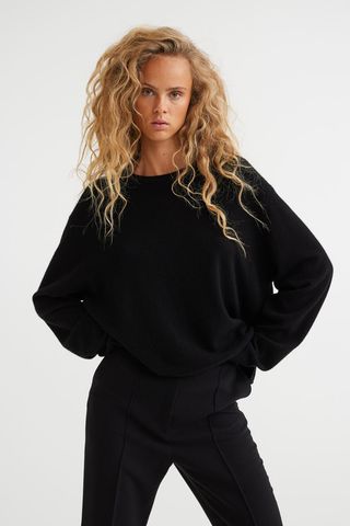 H&M + Fine-Knit Cashmere Sweater