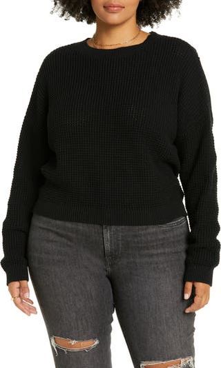 BP + Thermal Knit Crop Sweater