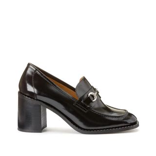 La Redoute + Leather Detailed Buckle Loafers