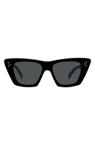 Celine + 51mm Cat Eye Sunglasses