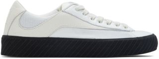 By Far + Off-White & Black Rodina Low-Top Sneakers
