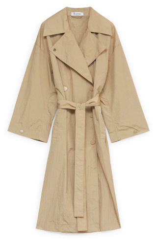 Rodebjer + Gemma Recycled Nylon Blend Trench Coat