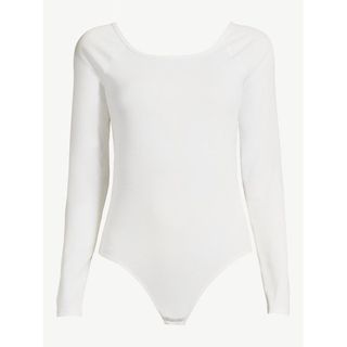 Free Assembly + Ballet Neck Bodysuit With Long Sleeves