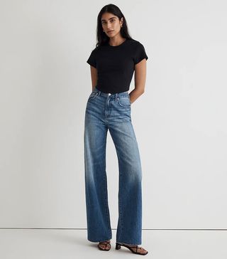 Madewell + Superwide-Leg Jeans
