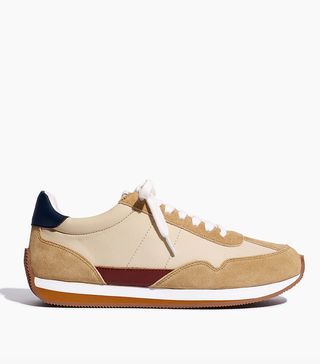 Madewell + League Sneakers in Suede