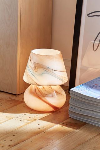Urban Outfitters + Ansel Glass Table Lamp