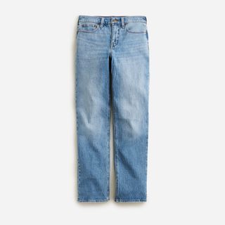 J.Crew + Mid-rise '90s Classic Straight-Fit Jean in Pheasant Wash