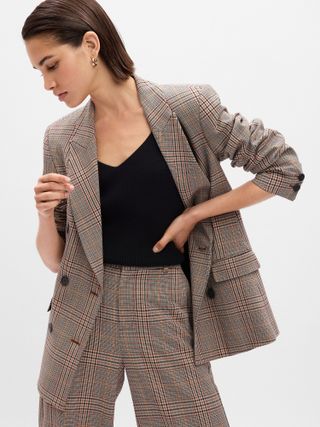 Gap + Double-Breasted Blazer