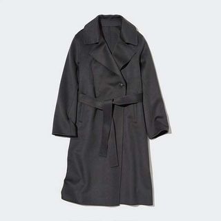 Uniqlo + Wool Blend Long Coat