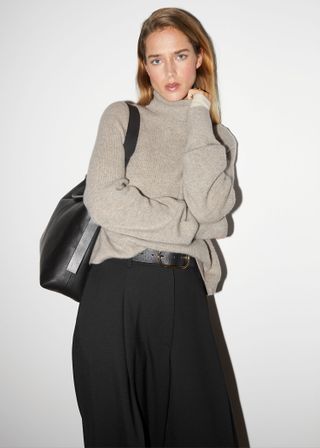 & Other Stories + Cashmere Turtleneck Sweater