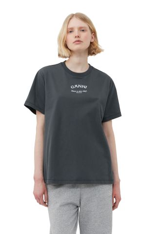 Ganni + Relaxed Ganni T-Shirt