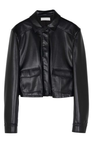 Jonathan Simkhai + Donna Faux Leather Jacket