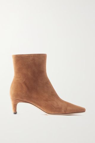 Staud + Wally Suede Ankle Boots