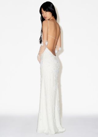Cucculelli Shaheen + Lily of the Valley Open-Back Dress