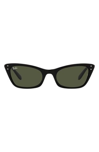 Ray-Ban + Lady Burbank 55mm Cat Eye Sunglasses