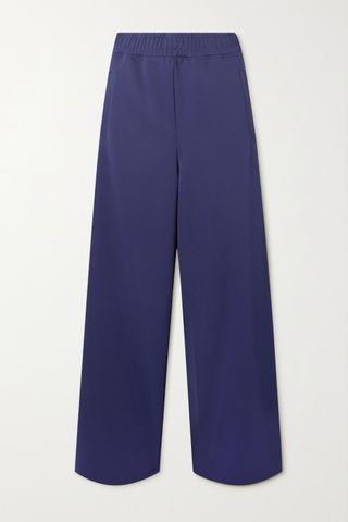 JW Anderson + Run Hany Embroidered Stretch-Jersey Straight-Leg Track Pants
