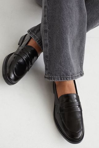 H&M + Snaffle-Trim Loafers