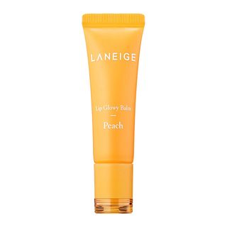 Laneige + Lip Glowy Balm in Peach