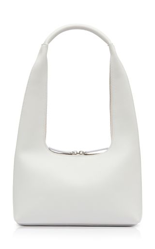 St. Agni + Zip Mini Leather Shoulder Bag