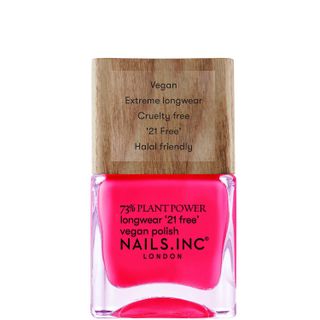 Nails Inc. + 3% Plant Power Nail Varnish in And Breathe