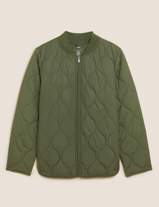 M&S Collection + Recycled Thermowarmth Quilted Jacket