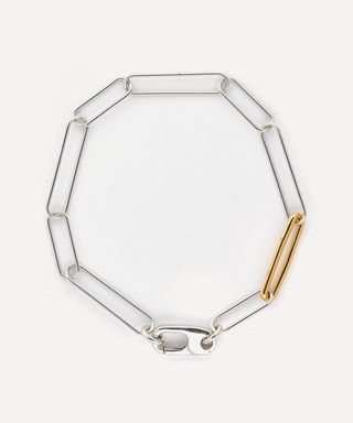 Otiumberg + Mixed Metal Paperclip Link Chain Bracelet