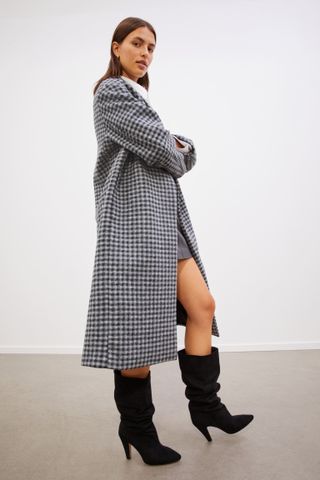 H&M + Oversized Twill Coat