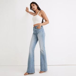 Madewell + The Perfect Vintage Flare Jean