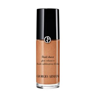 Armani Beauty + Fluid Sheer Glow Enhancer Highlighter Makeup in Golden Bronze