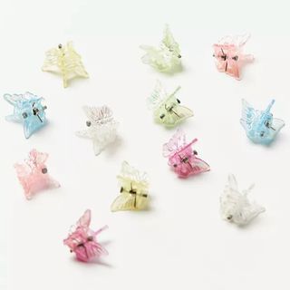 Urban Renewal + Vintage Colorful Mini Butterfly Clip Set